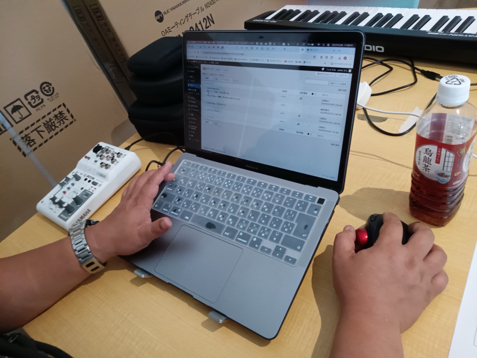 PUANA今池拠点の制作スペース